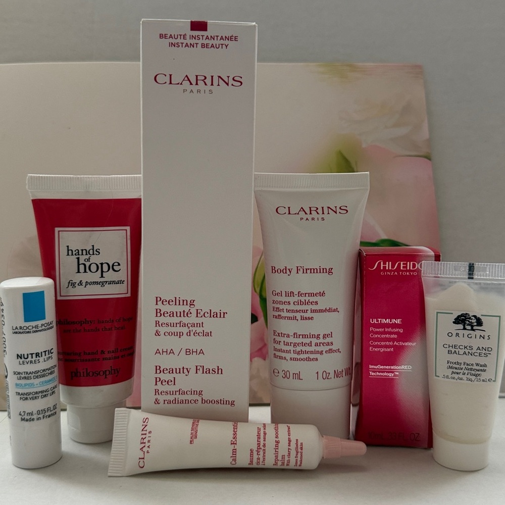 Gift Box Clarins, Shiseido, LRP GIFT